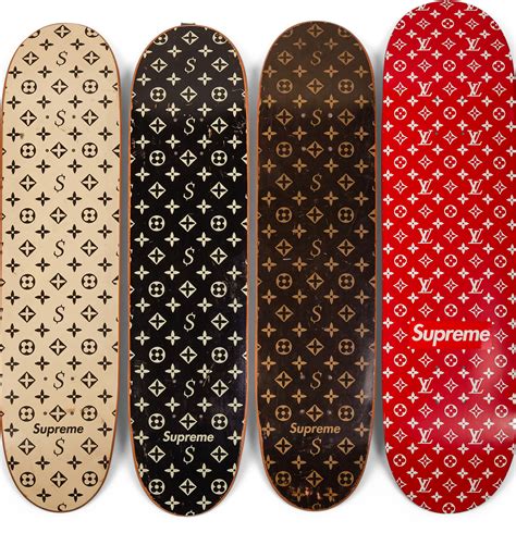 louis vuitton supreme skateboard retail price